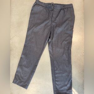 Topman Gray with Side Stripe Detailing Cropped Joggers. Men’s Size 36